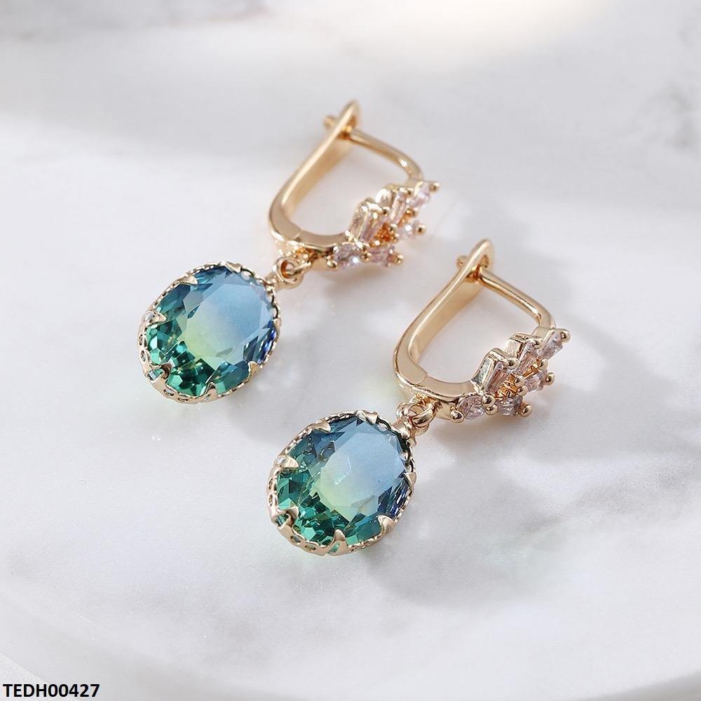 TEDH00427 YLE Oval Drop Earrings - TEDH