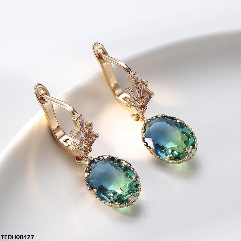 TEDH00427 YLE Oval Drop Earrings - TEDH