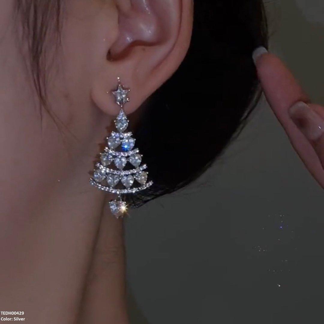 TEDH00429 YQG Tree-Shaped Heart Drop - TEDH