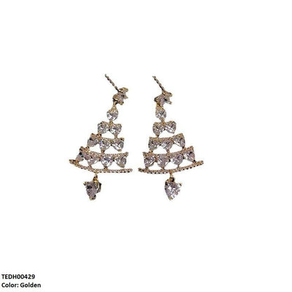 TEDH00429 YQG Tree-Shaped Heart Drop - TEDH