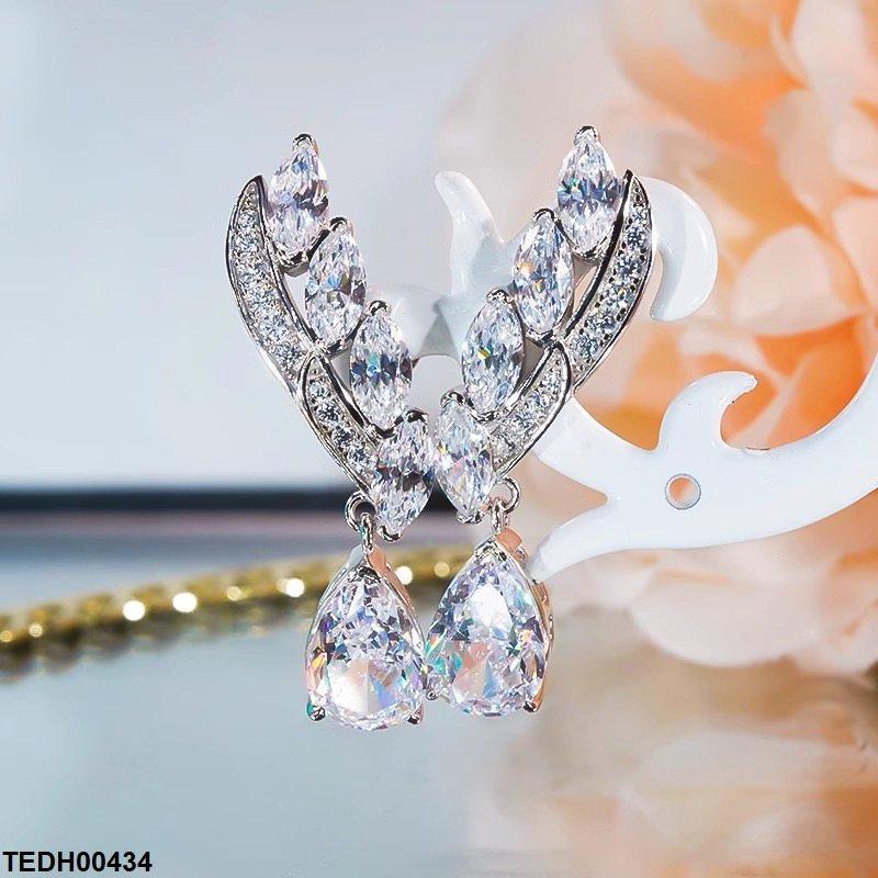 TEDH00434 CSH Tear Drop Earrings - TEDH