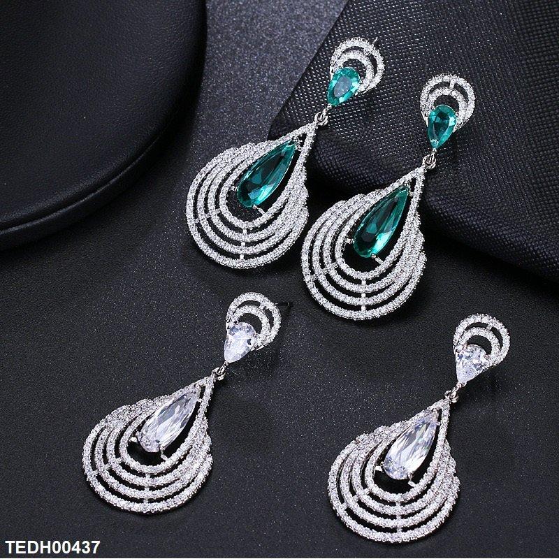 TEDH00437 BYJ Tear Drop Earrings  -TEDH