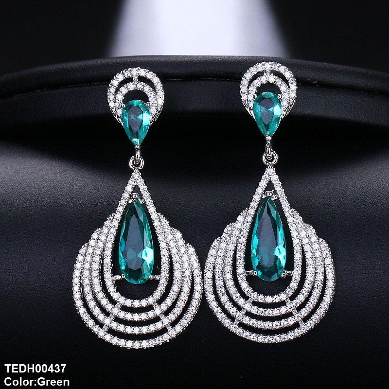 TEDH00437 BYJ Tear Drop Earrings  -TEDH