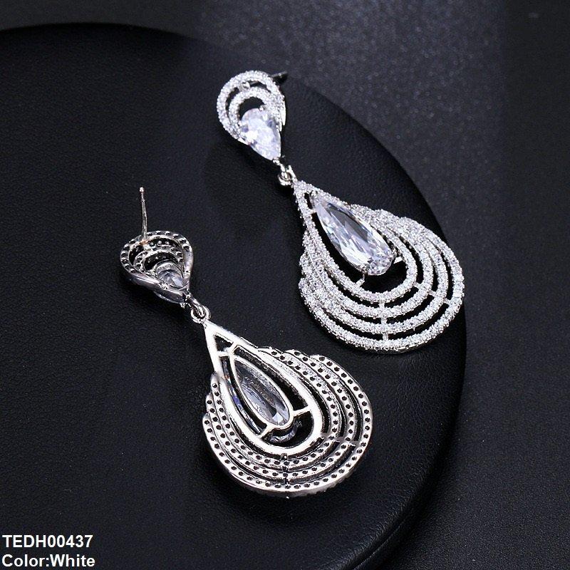 TEDH00437 BYJ Tear Drop Earrings  -TEDH