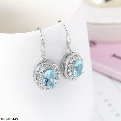 TEDH00443 YLE Oval Drop Earrings - TEDH