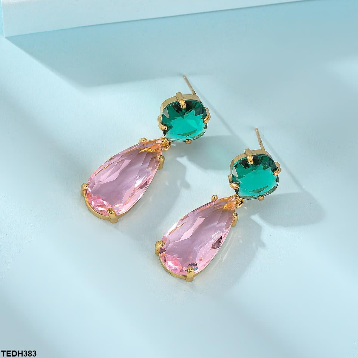 TEDH383 YLE Pear Drop Ear Pair