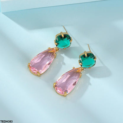 TEDH383 YLE Pear Drop Ear Pair