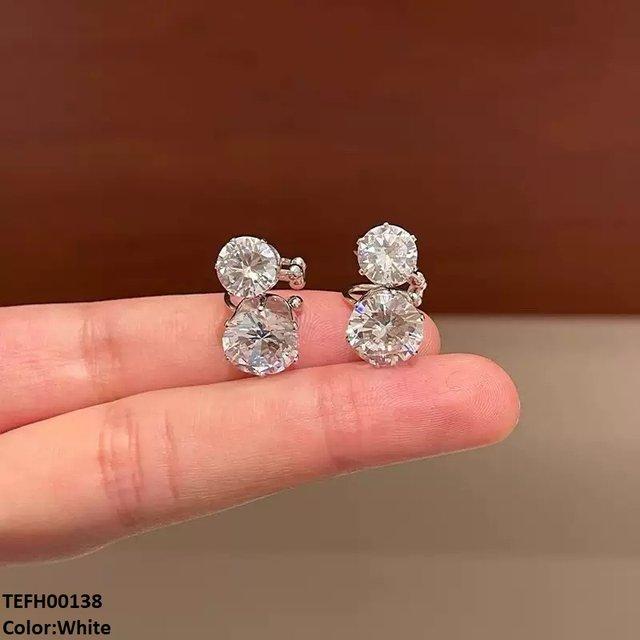 TEFH00138 BTO Double Round Ear Cuff Pair - TEFH