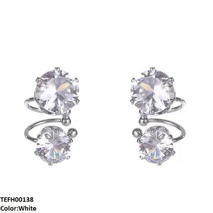 TEFH00138 BTO Double Round Ear Cuff Pair - TEFH