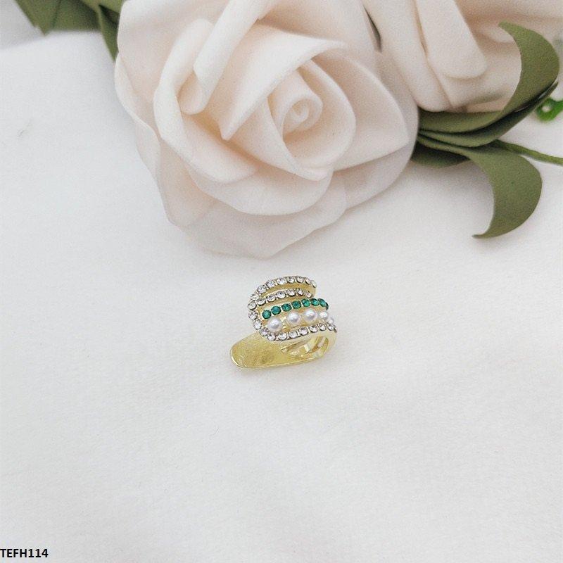 TEFH114 SYB Pearl Stone Ear Cuff Single