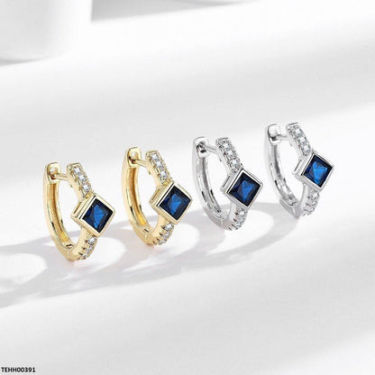 TEHH00391 BLX Round Square Hoops Pair - TEHH