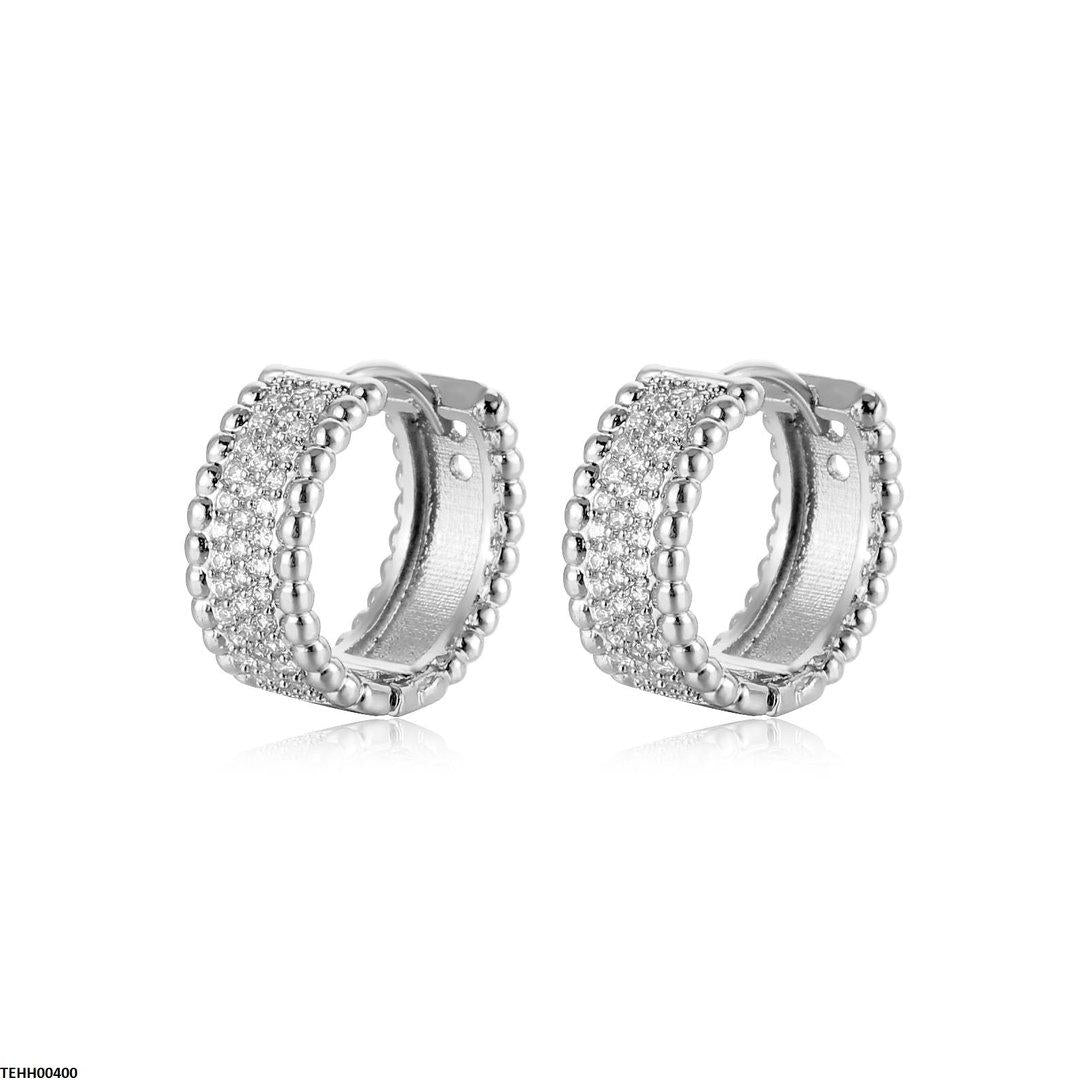 TEHH00400 WKO Round Ear Hoops Pair - TEHH