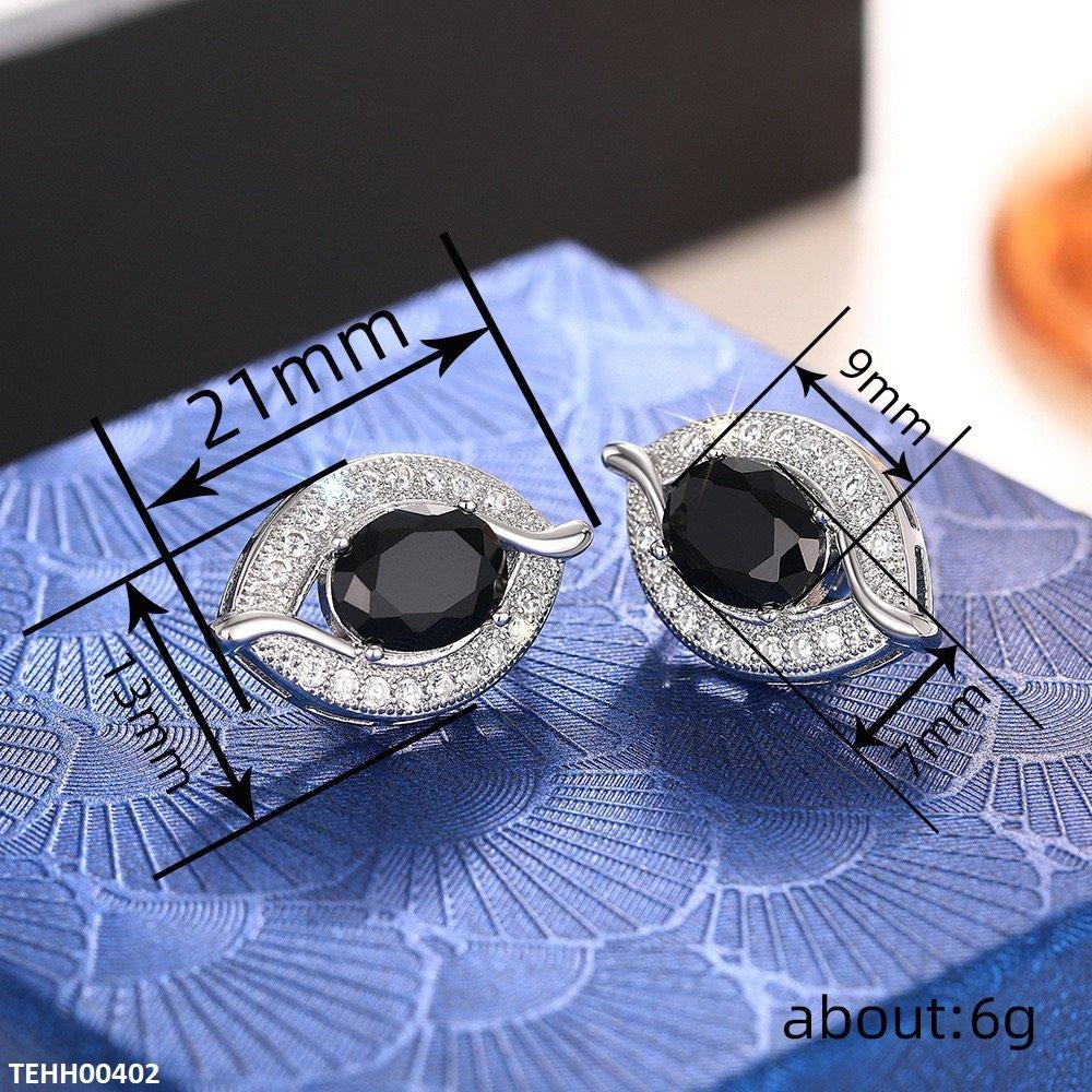 TEHH00402 CSH Eye/Shape Ear Hoops Pair - TEHH