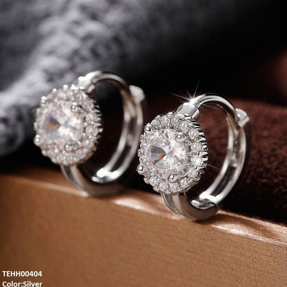 TEHH00404 CSH Round  Ear Hoops Pair - TEHH