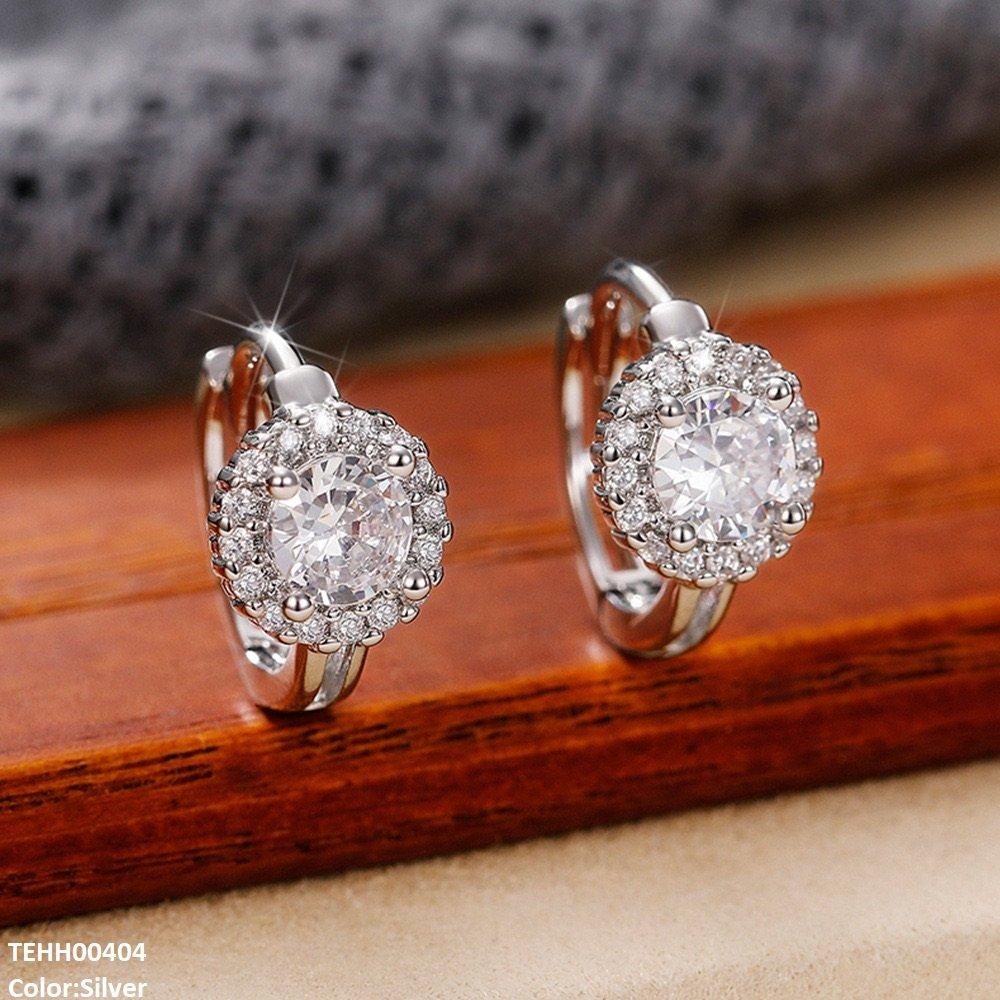 TEHH00404 CSH Round  Ear Hoops Pair - TEHH