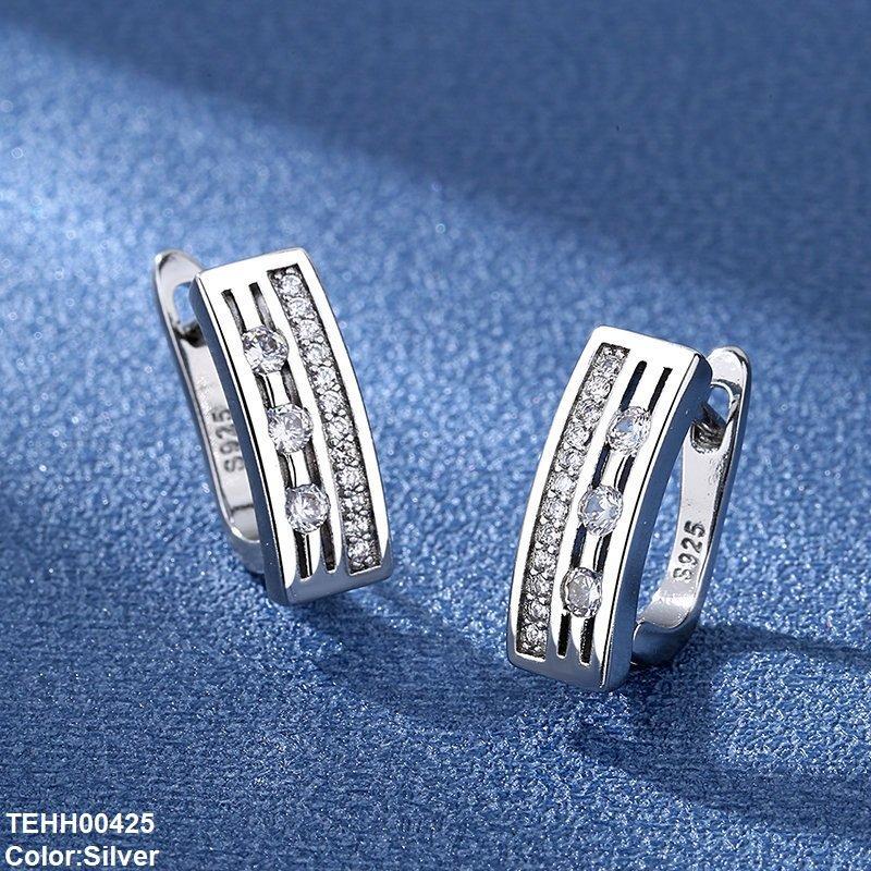 TEHH00425 BLX Double Stick Hoops Pair - TEHH