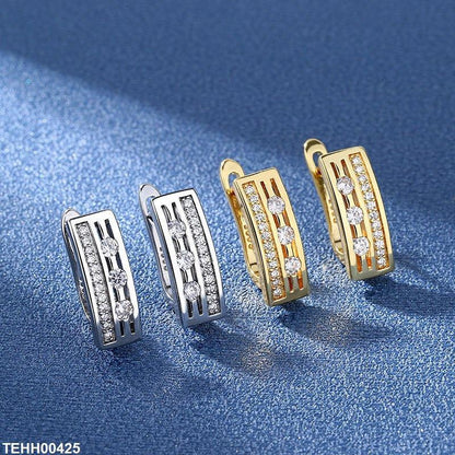 TEHH00425 BLX Double Stick Hoops Pair - TEHH