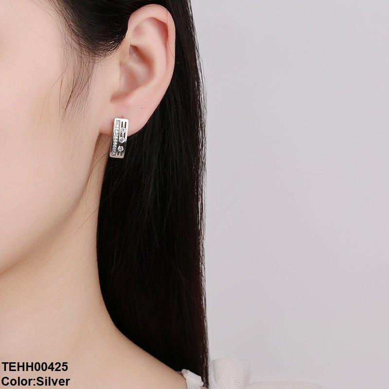 TEHH00425 BLX Double Stick Hoops Pair - TEHH