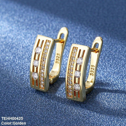 TEHH00425 BLX Double Stick Hoops Pair - TEHH