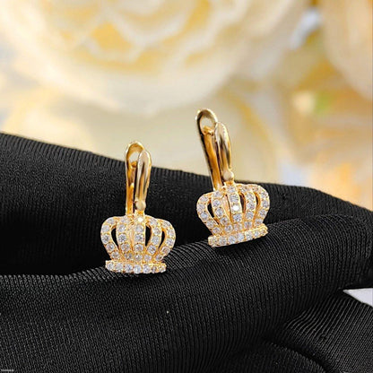 TEHH00428 GWH Crown Hoops Pair - TEHH