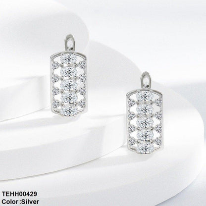 TEHH00429 BLX Oval Layer Hoops Pair - TEHH