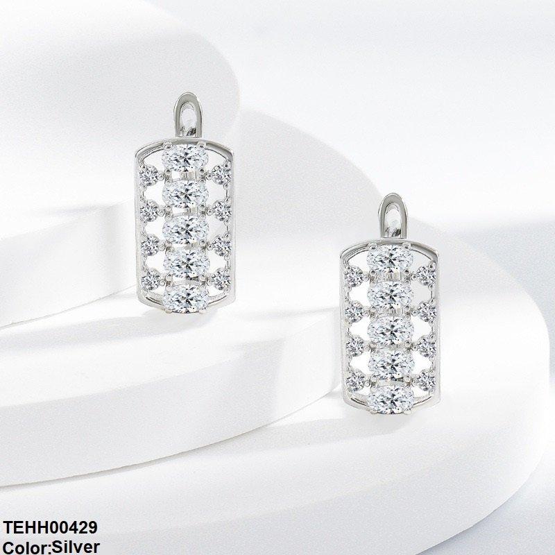 TEHH00429 BLX Oval Layer Hoops Pair - TEHH