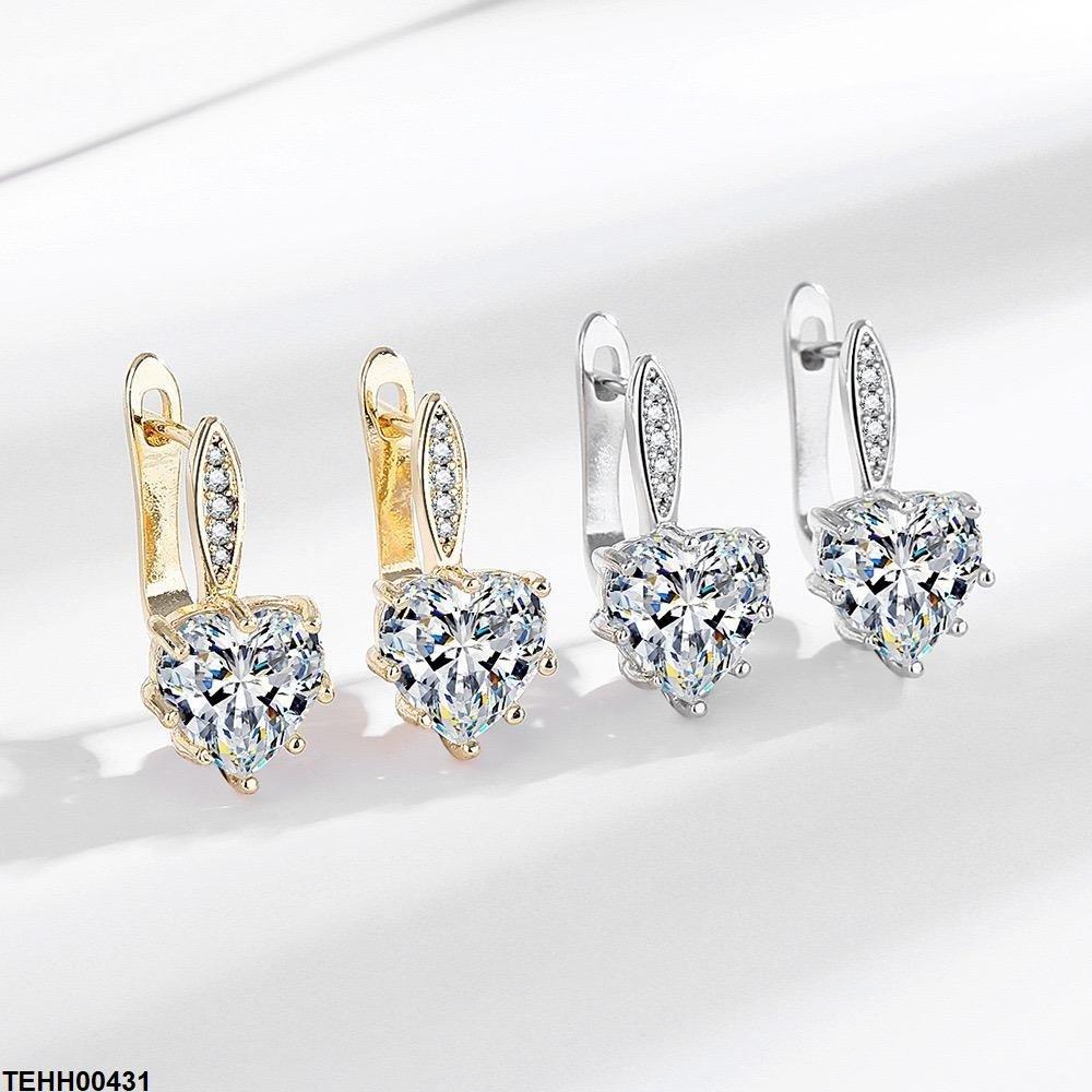 TEHH00431 BLX Heart Hoops Pair - TEHH