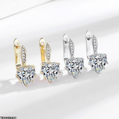 TEHH00431 BLX Heart Hoops Pair - TEHH