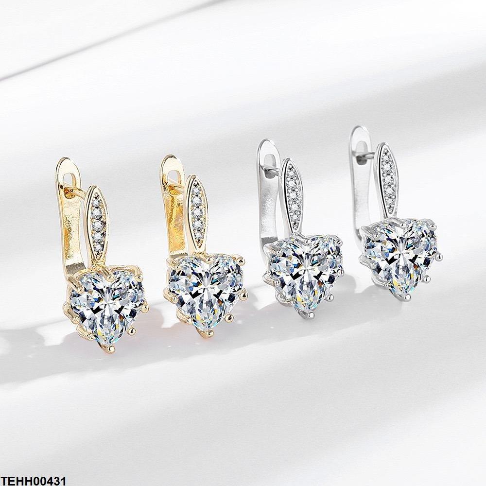TEHH00431 BLX Heart Hoops Pair - TEHH