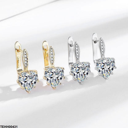 TEHH00431 BLX Heart Hoops Pair - TEHH