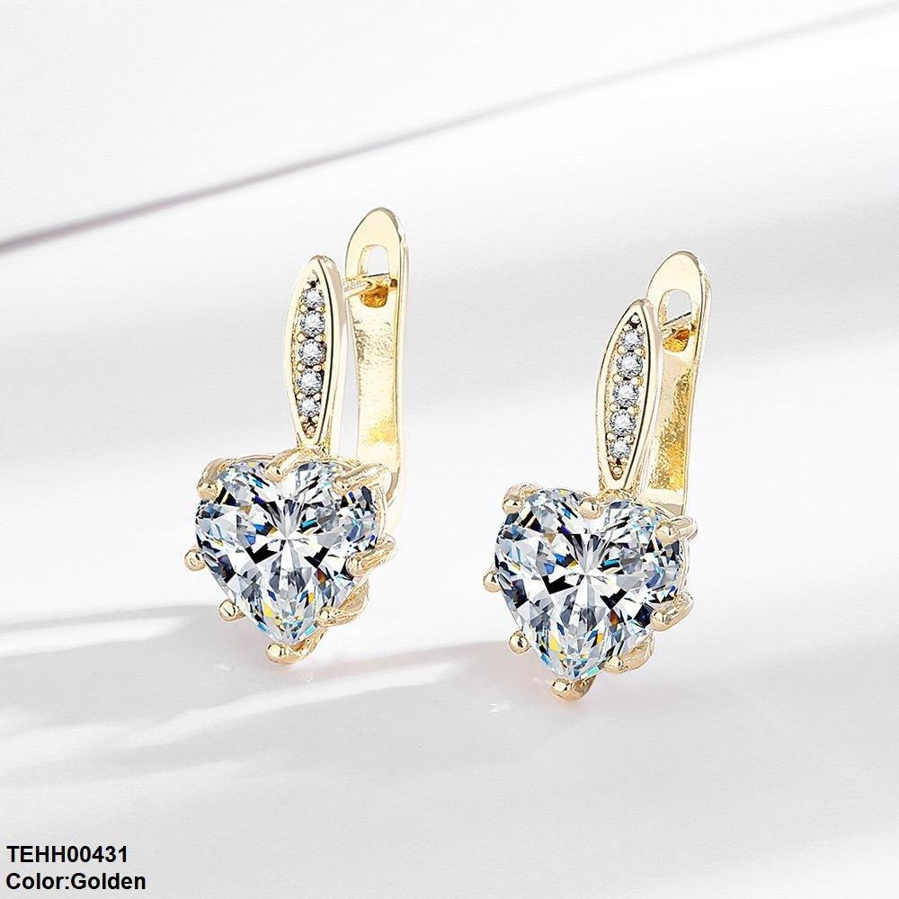 TEHH00431 BLX Heart Hoops Pair - TEHH