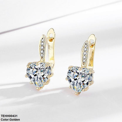 TEHH00431 BLX Heart Hoops Pair - TEHH
