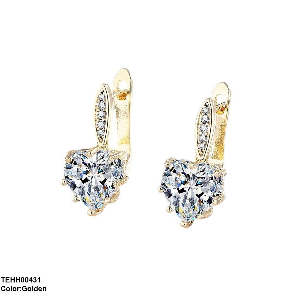 TEHH00431 BLX Heart Hoops Pair - TEHH