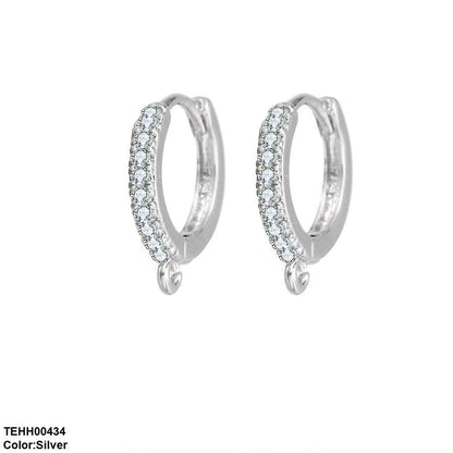 TEHH00434 BYJ Round Ear Hoops Pair - TEHH