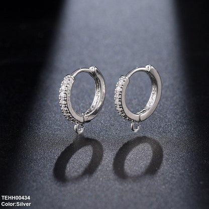 TEHH00434 BYJ Round Ear Hoops Pair - TEHH