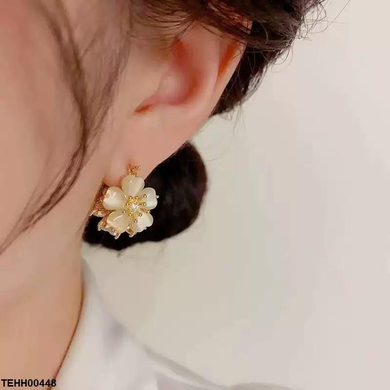 TEHH00448 SIQ Flower Hoops Pair - TEHH