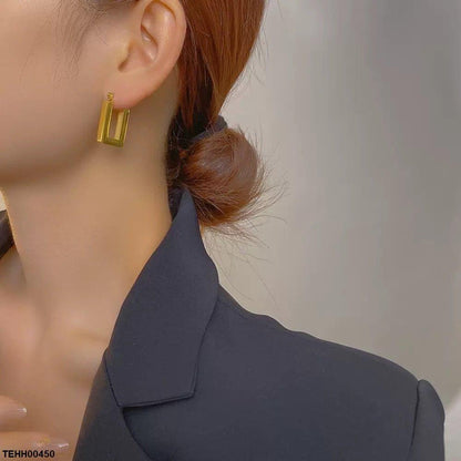 TEHH00450 DGF U Alphabet Hoops Pair - TEHH