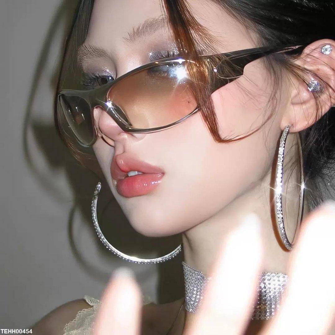 TEHH00454 ZHL Round Drop Hoops Pair - TEHH