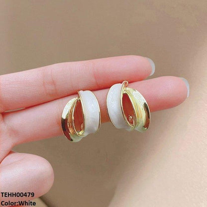 TEHH00479 LSH Double Layer Hoops Pair -TEHH