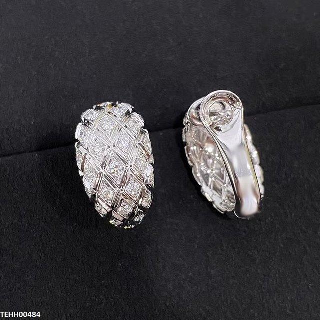 TEHH00484 GWH Lattice Half Hoops Pair -TEHH