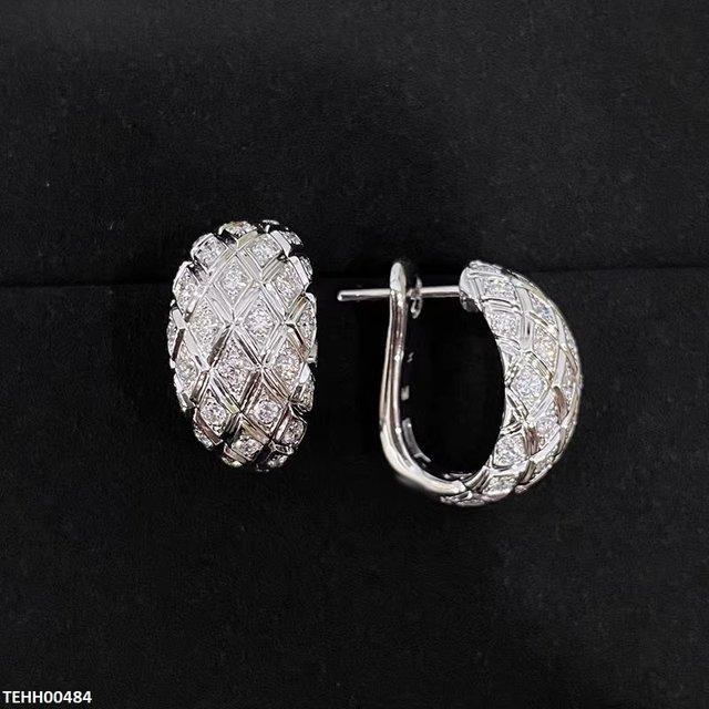 TEHH00484 GWH Lattice Half Hoops Pair -TEHH