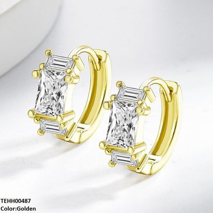 TEHH00487 BLX Rectangle Hoops Pair - TEHH