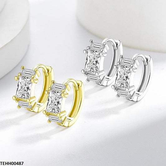 TEHH00487 BLX Rectangle Hoops Pair - TEHH