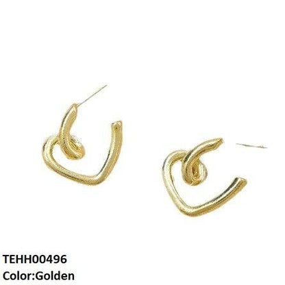 TEHH00496  LSH Curb Ear Hoops Pair - TEHH