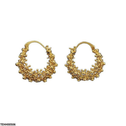 TEHH00506 SYB Round Ear Hoops Pair - TEHH
