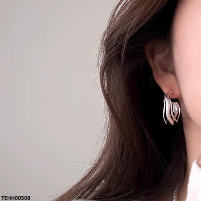 TEHH00508 SYB Round Layer Ear Hoops Pair - TEHH