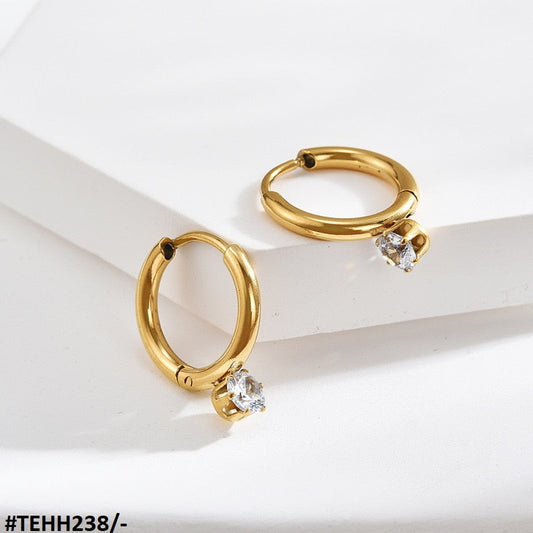 TEHH238 DGF Ear Hoops Pair