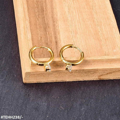 TEHH238 DGF Ear Hoops Pair