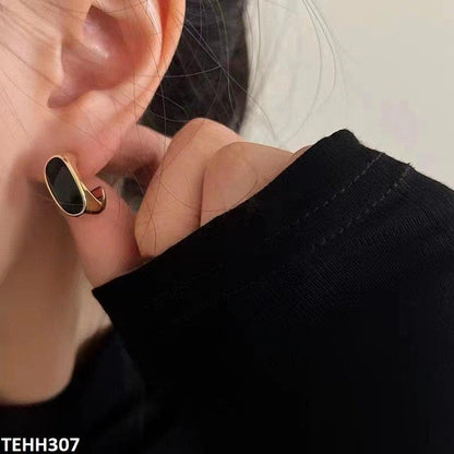 TEHH307 YHC Oval Open Hoops Pair