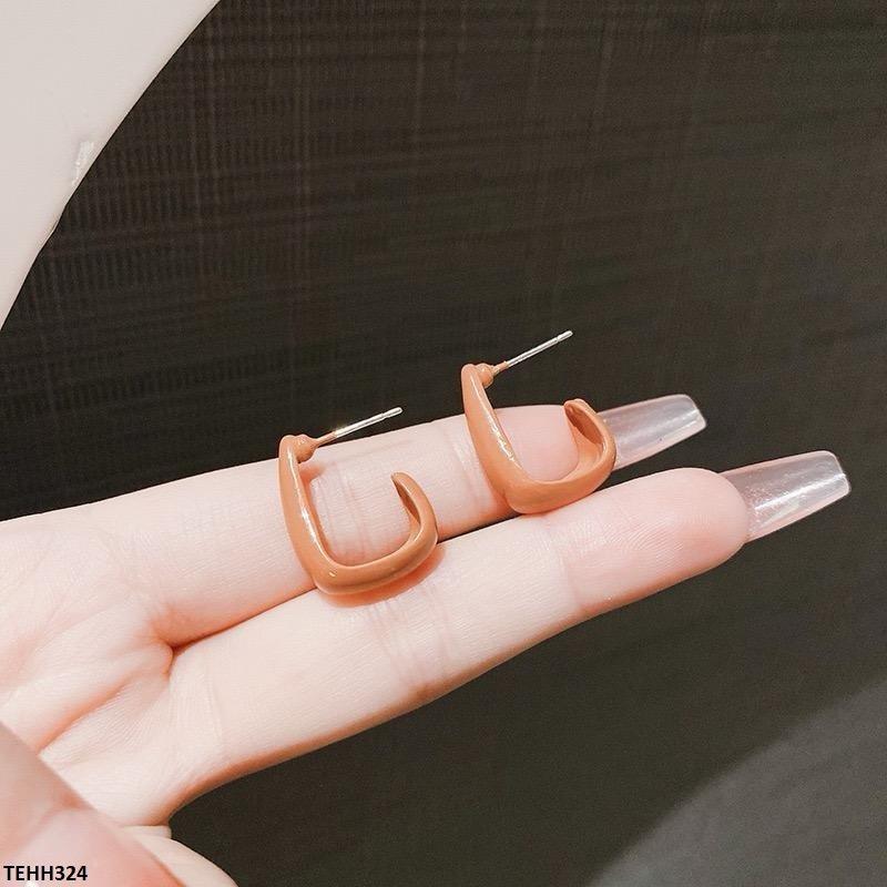 TEHH324 ZHL Curb Ear Hoops Pair